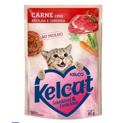 Ração Úmida Kelcat Sachê...