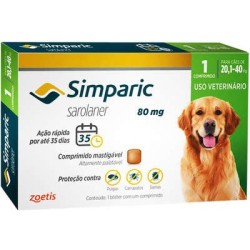 Simparic 80 mg Antipulgas...