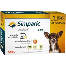 Simparic 5 mg Antipulgas...