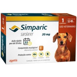 Simparic 20 mg Antipulgas...